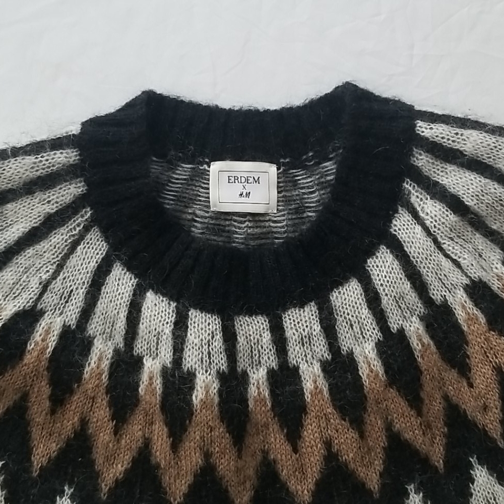 ERDEM × H&M knit raglan sweater size M - Picture 5 of 10